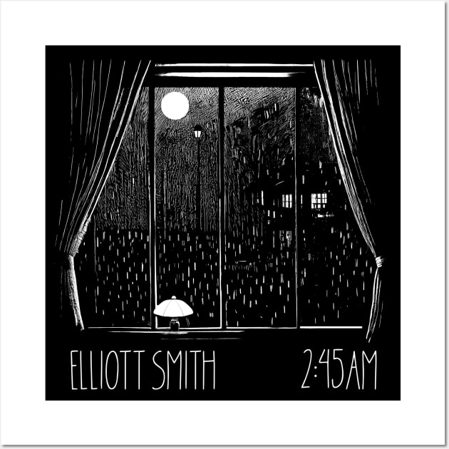 Elliott Smith 2:45am Wall Art by unknown_pleasures